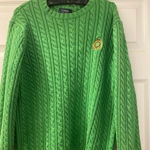 Ralph Lauren lime green sweater